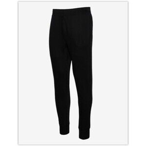 NWT Champion Reverse Weave BLACK Fleece Sweatpant Joggers with Pockets, M